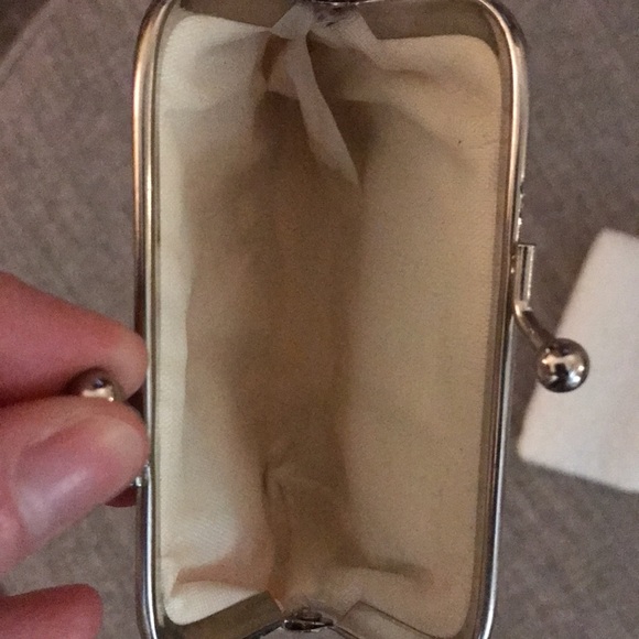 Synthetic leather “Paris” coin pouch. NWOT. - Picture 3 of 4